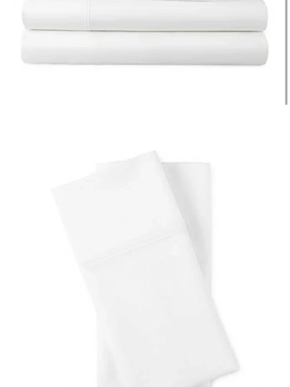 Liz Claiborne Ultra Fit Performance 575TC Sheet Set, Split King, Cool White